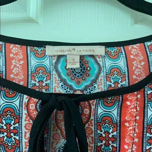 Gibson latimer tunic dress top size S - Picture 3 of 7